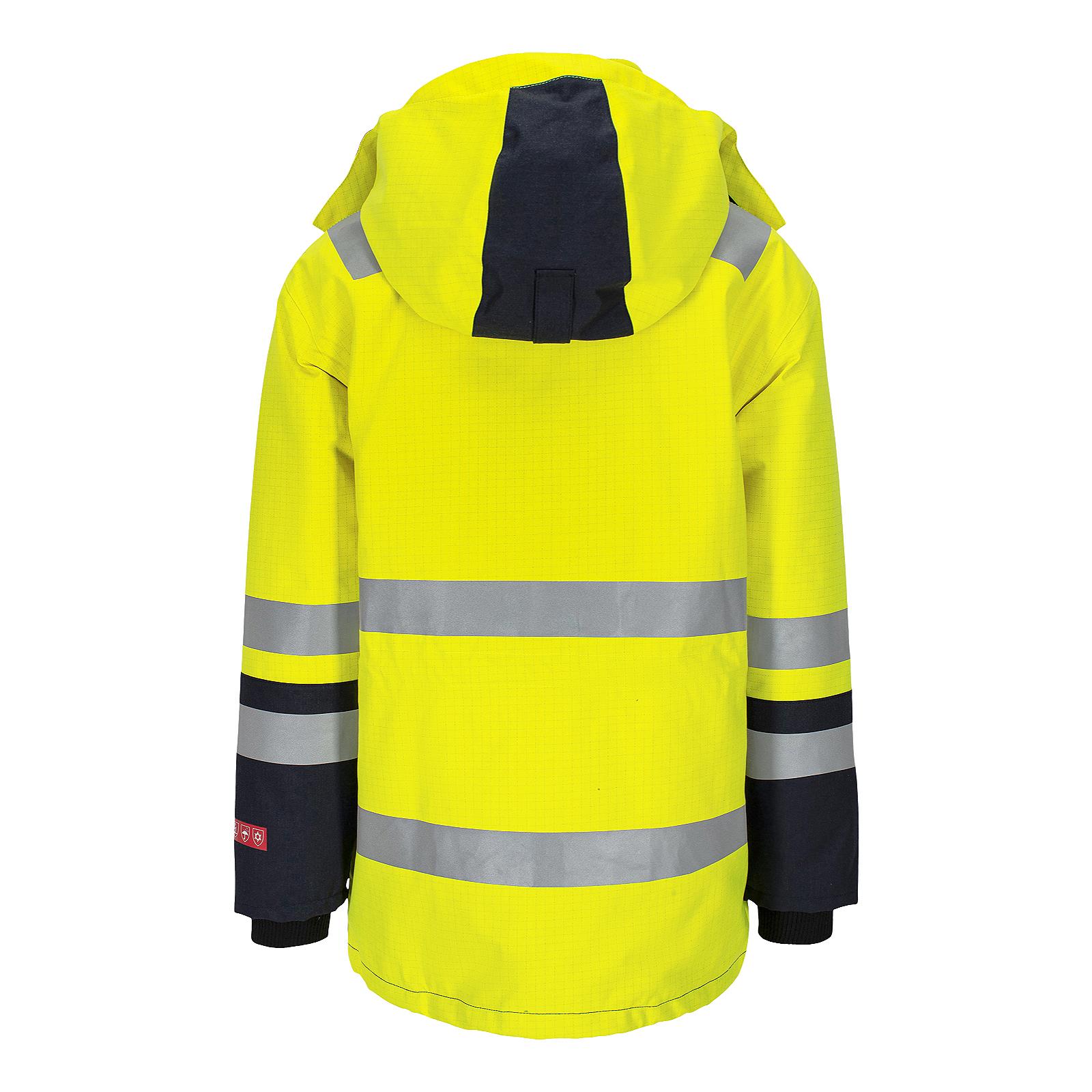 Aksla flammehemmende parkas, klasse 3