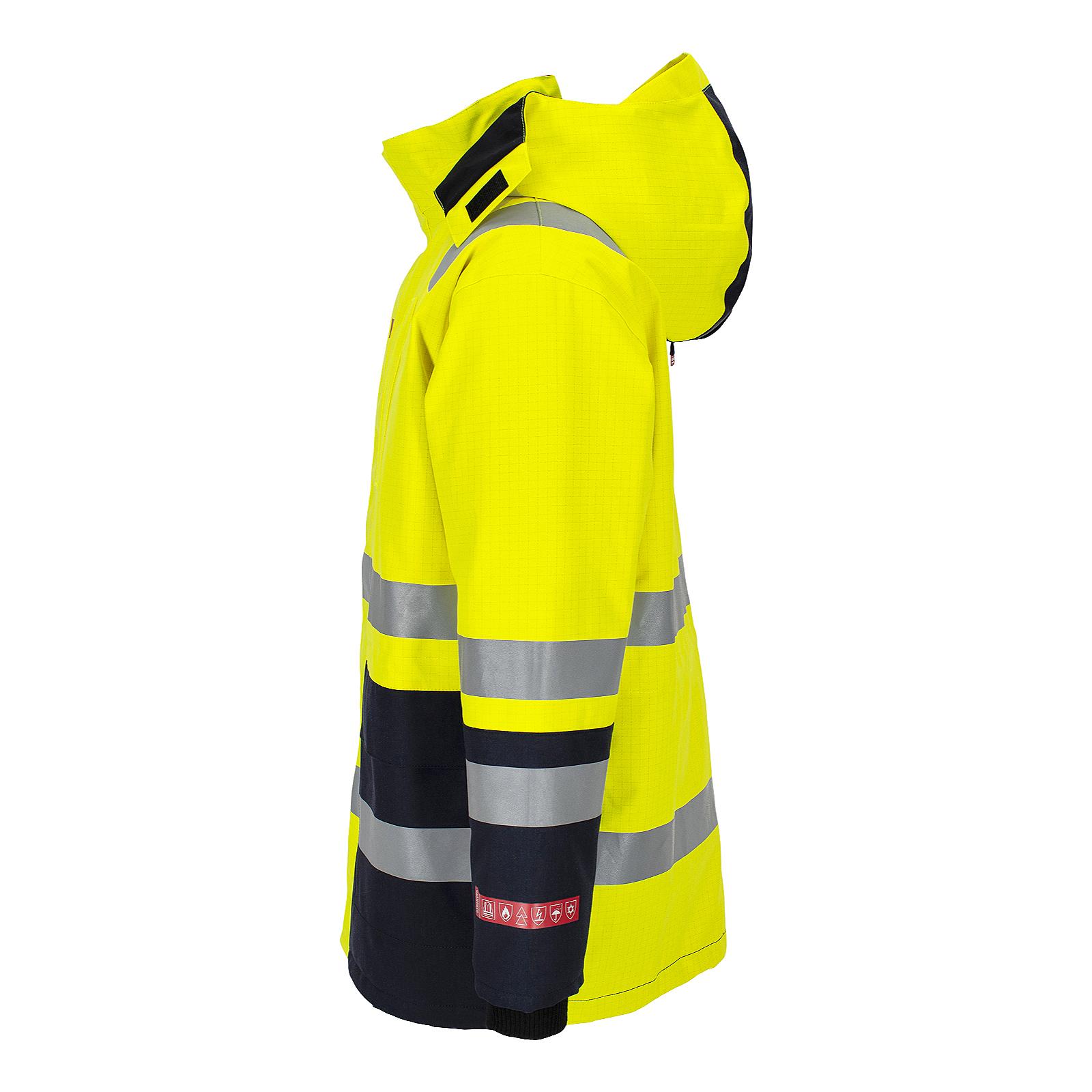 Aksla flammehemmende parkas, klasse 3