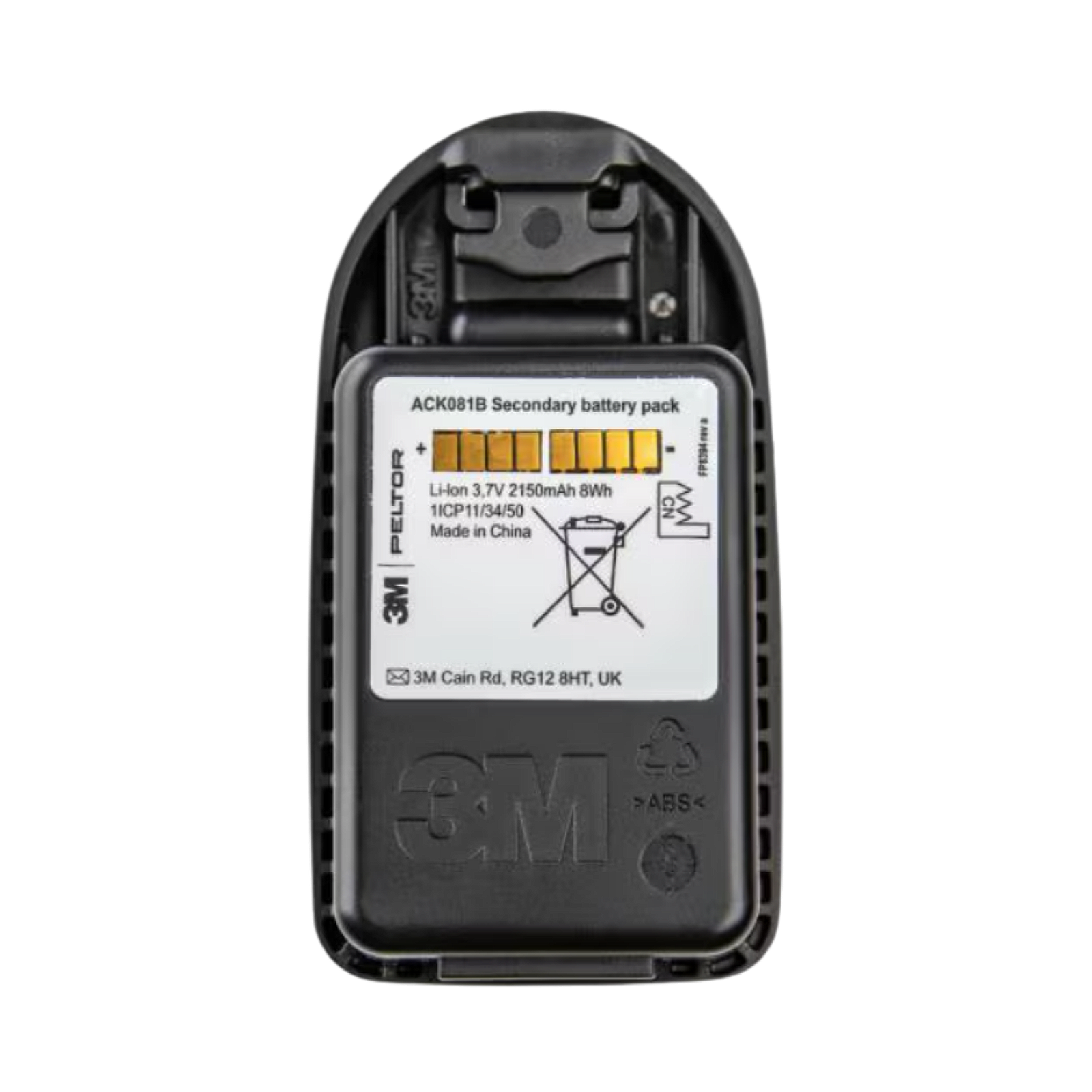 3M Peltor oppladbart LI-ION Battery Pack ACK081B