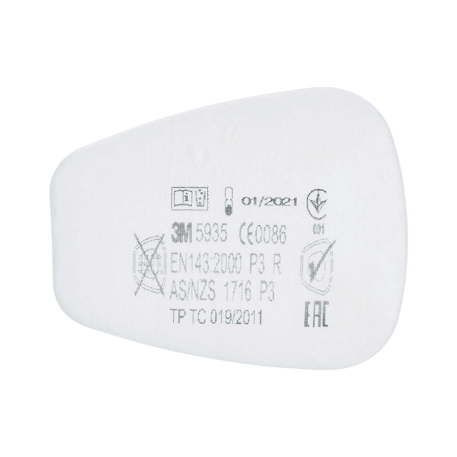 3M Partikkelfilter P3 R, 5935 (10 par)