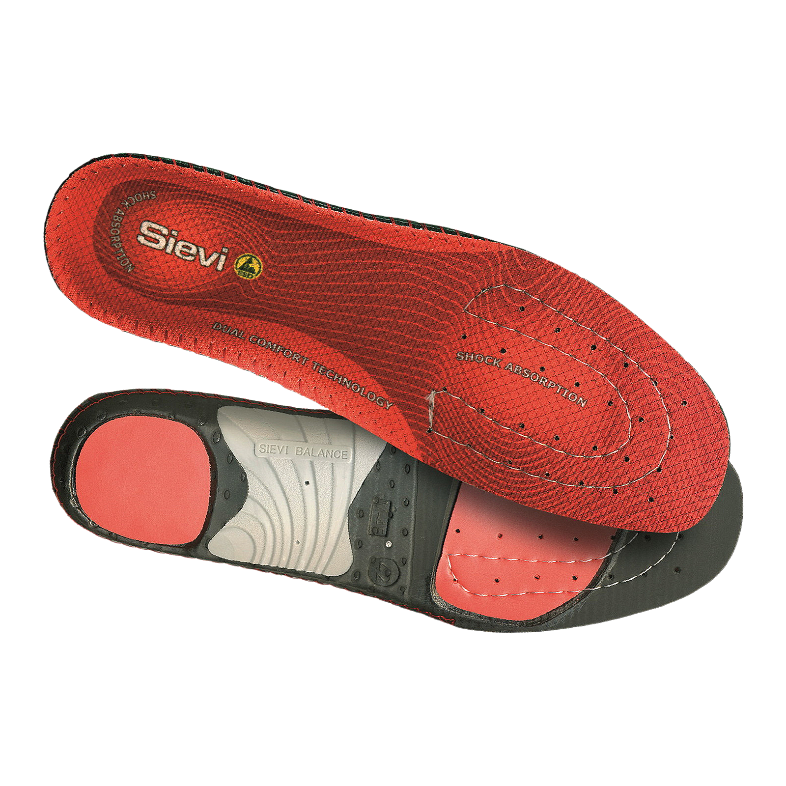 Sievi Dual Comfort Plus XL, Neutral Arch innleggssåle