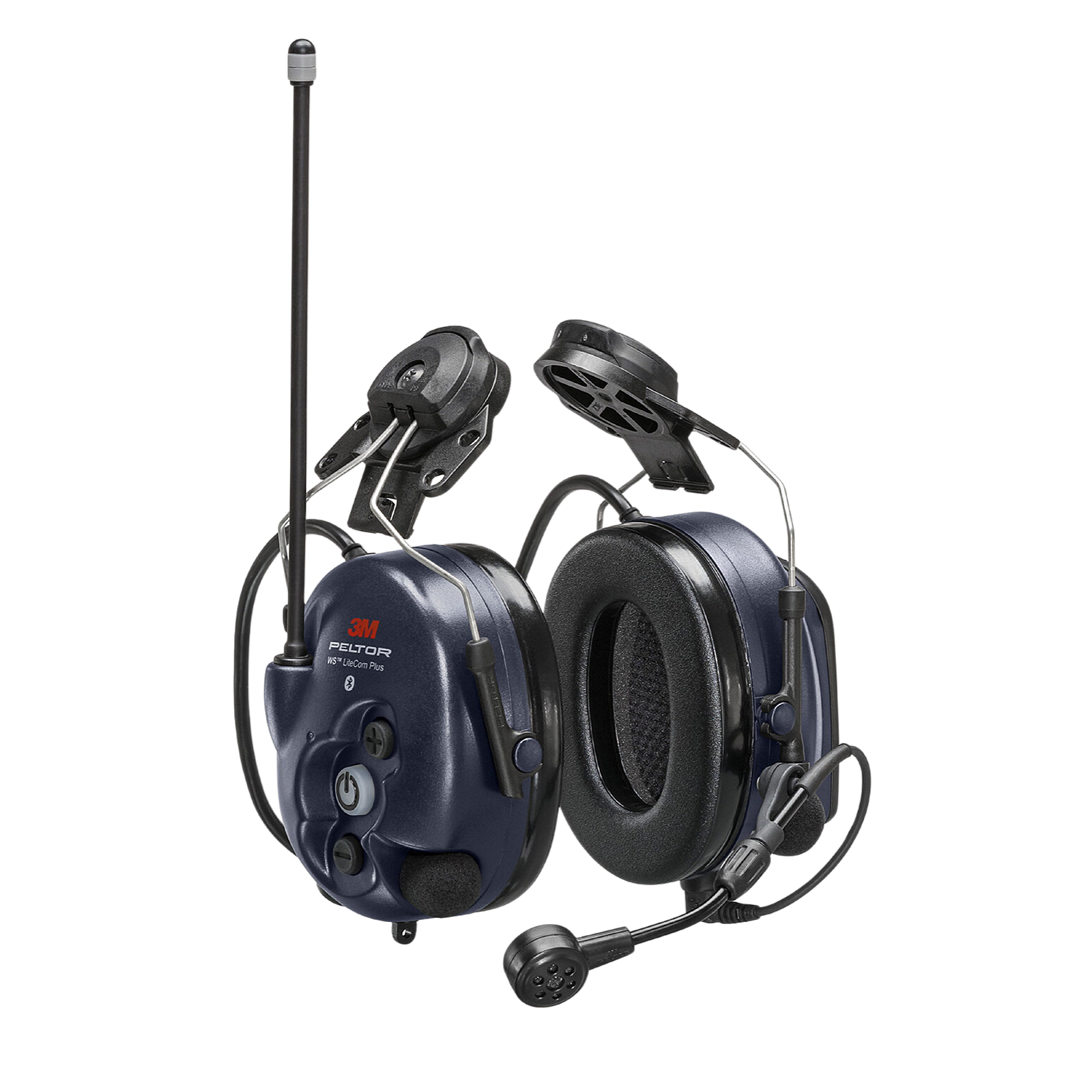 3M Peltor WS LiteCom plus, øreklokke PMR446 med hjelmfeste