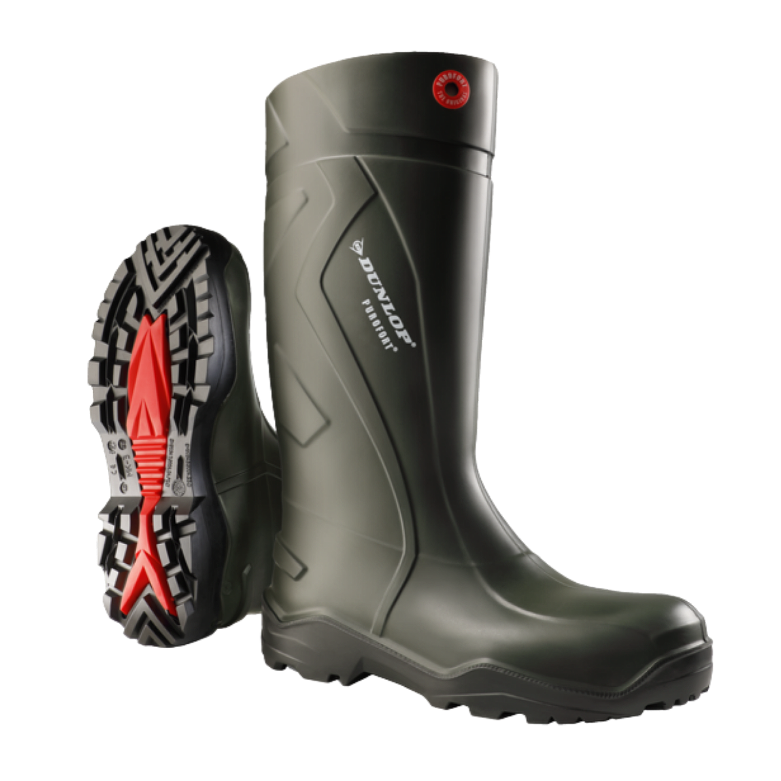 Dunlop Purofort+ full safety Dark Green/Black
