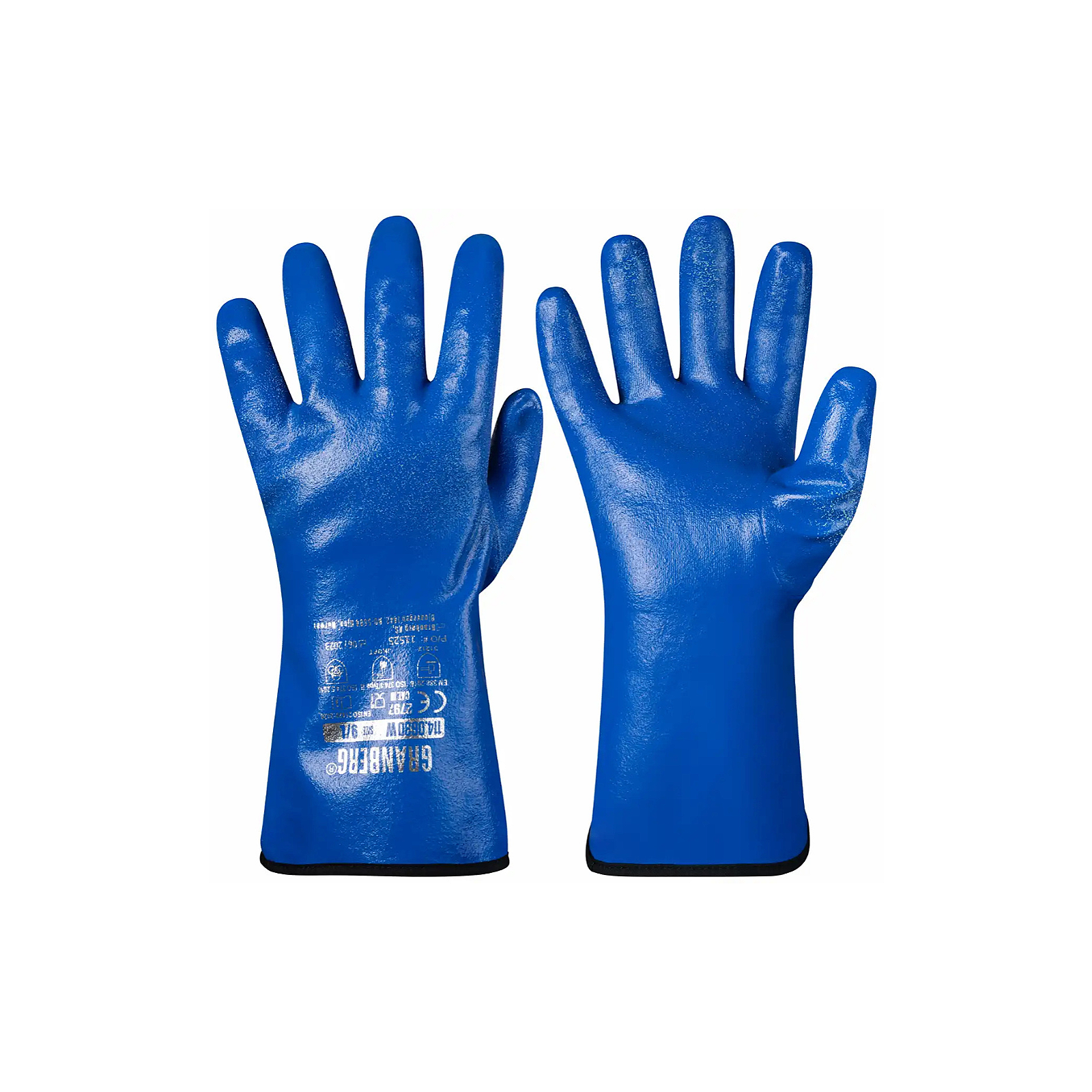 Granberg 0630W Kjemikaliehanske i nitril, vinter (5 par)